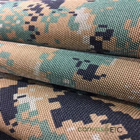 1000 Denier Nylon Fabric Digital Camo Fabric By The Yard Canvas Etc