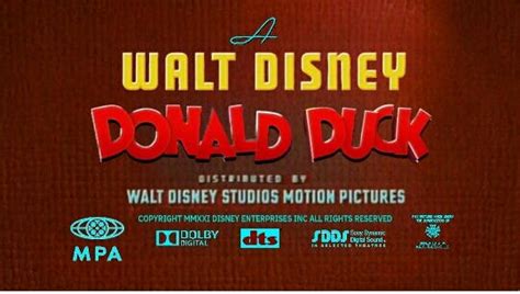 Donald Duck Opening Titles 1938 Remake By Randymedina2023 On Deviantart