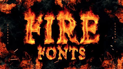 Best Fire And Flame Fonts Free Premium 2022 Hyperpix