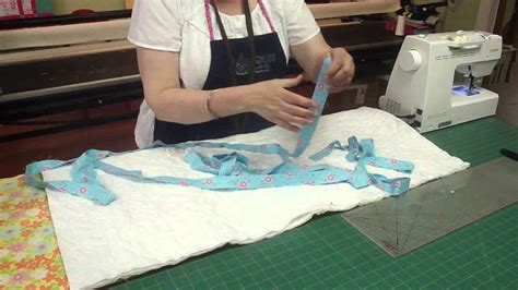 To know what i'm talking about, check out the video above. How To Bind a Quilt With a Sewing Machine - YouTube