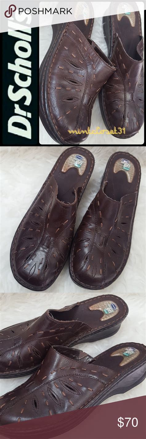 Insoles for men and women. Dr. Scholl's Leather Mules Wedge | Mules shoes clogs ...