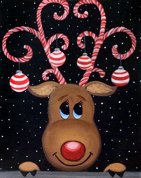 New year and xmas celebration. Pin by Marie P. Laronde on Christmas painting | Christmas ...