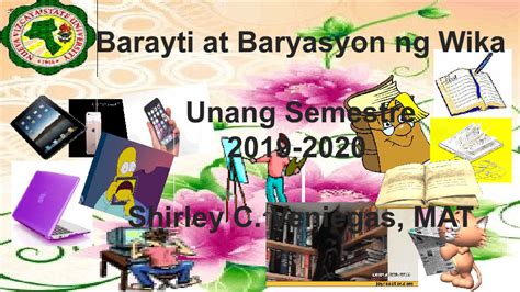 Report PDF  Barayti At Baryasyon Ng Wika Ppt [mqegyryv7yl5]