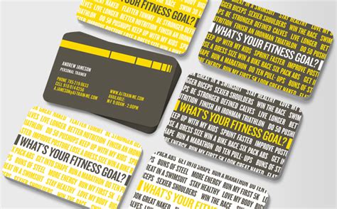 Custom personal trainer business cards. Top 27 Personal Trainer Business Cards Tips