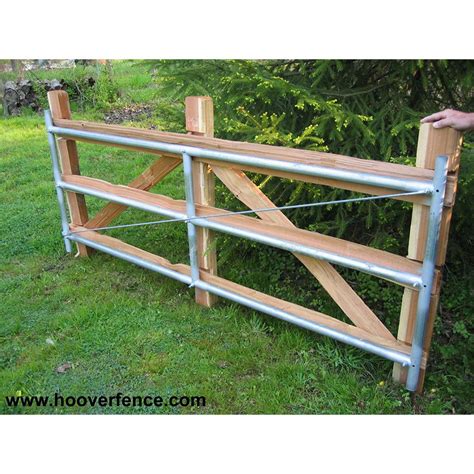Hoover Fence Wood Split Rail Gates Western Red Cedar W Steel Frames