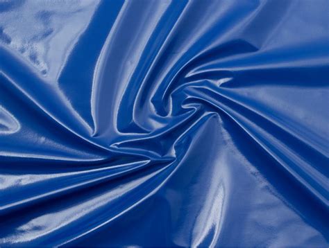 Mjtrends Royal Blue Vinyl Fabric