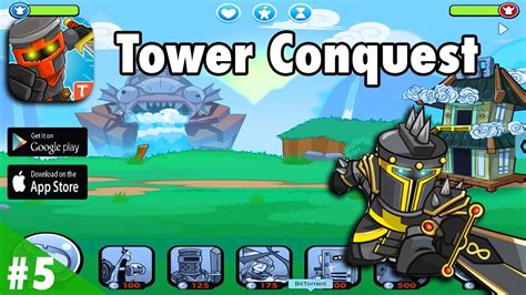 Tower Conquest Gameplay Hd Level 5 Walkthrough Ios Android Youtube