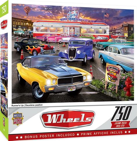 New Puzzlebug 300 Piece Jigsaw Puzzle ~ Classic Car Show Puzzles