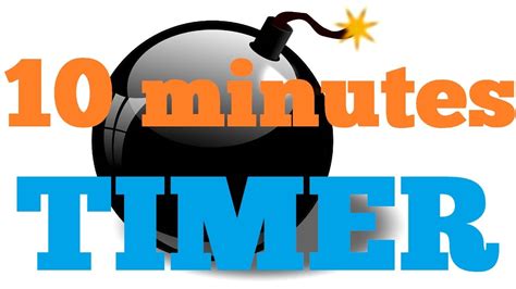 10 Minutes Countdown Timer Alarm Clock Youtube
