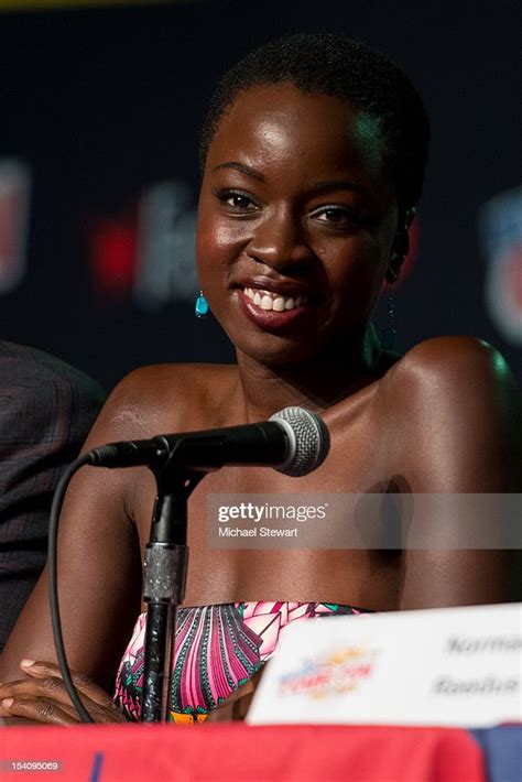actress danai gurira attends the 2012 new york comic con at the news photo getty images