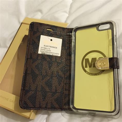 Slip a few cards inside this posh and protective folio case for your iphone 8 plus by michael michael kors. iphone 6 plus case michael kors wallet sutton saffiano ...