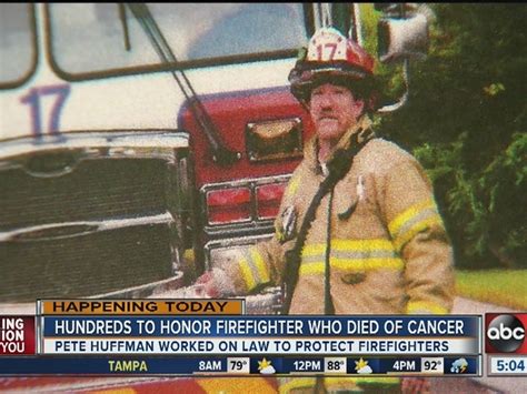 Hundreds To Honor Firefighter Who Died Of Cancer