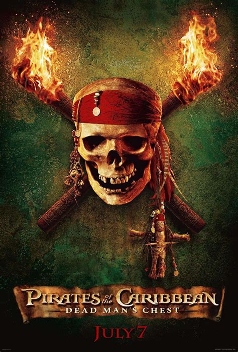 Pirates Of The Caribbean Dead Mans Chest 1 Of 6 Extra Large Movie