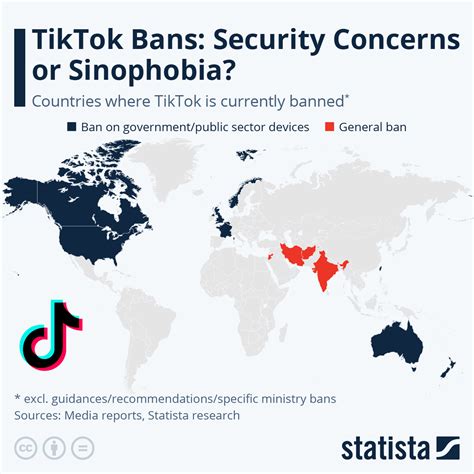 Infographic TikTok Bans Security Concerns Or Sinophobia
