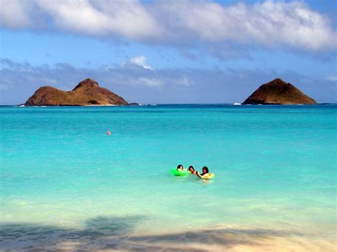 Lanikai Beach Beautiful Beaches With Crystal Clear Turquoise Water