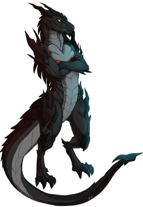 Pin By Ariel Hyers On Normal Dragons Anthro Dragon Humanoid Dragon