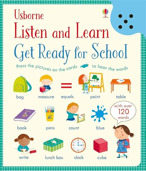 Listen And Learn Get Ready For School £1299 In 2020 School