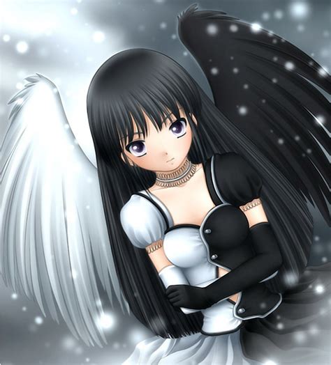 Half Light Half Dark Anime Angels Pinterest Angel Love The And