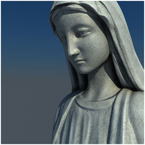 Virgin Mary Statue Outdoor Modern Sculpture Artists