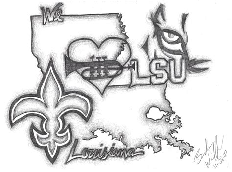 Louisiana Drawing At Getdrawings Free Download