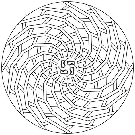 Get This Online Geometric Coloring Pages 79597