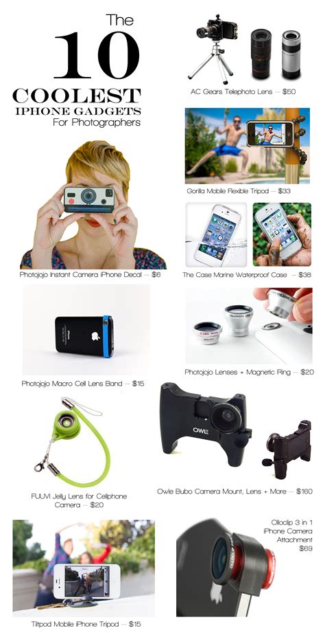 10 Coolest Iphone Gadgets For Photographers Iphone Gadgets Instant