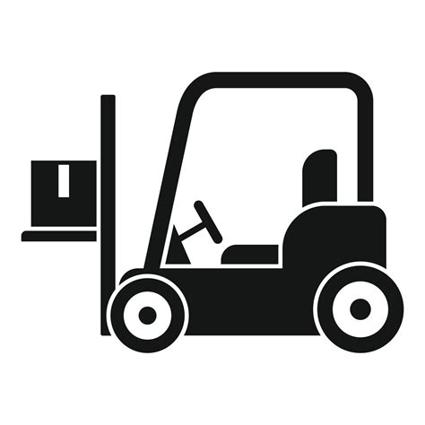 Forklift Icon Simple Style 14596294 Vector Art At Vecteezy