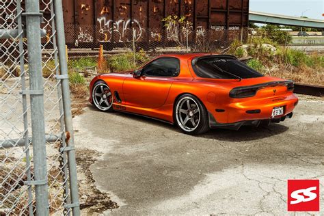 1994 Mazda Rx 7 Coupe Cars Modified Orange