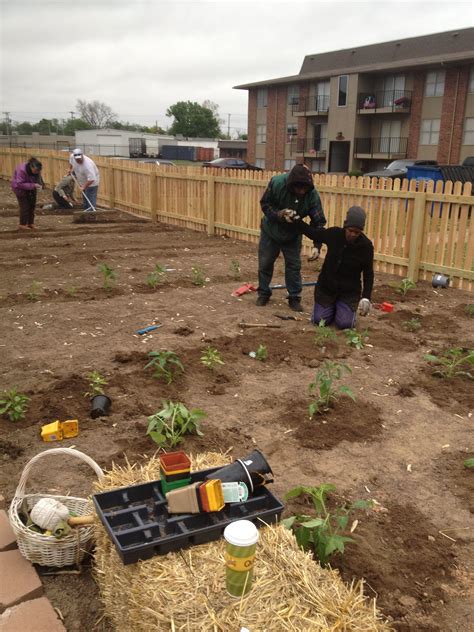 Planting A Community Garden At Fairmont Terrace Tulsa With Master