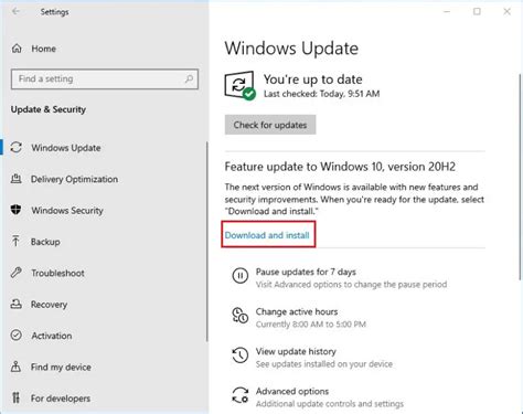 Feature Update To Windows 10 Version 20h2 Fix Windows 10 Feature Update