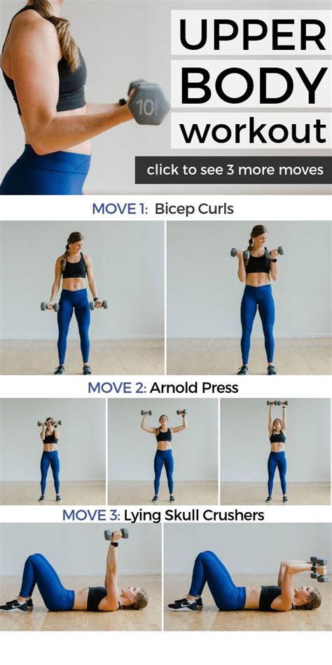 this 20 minute upper body workout for women sculpts and strengthens the arms and dumbb… upper