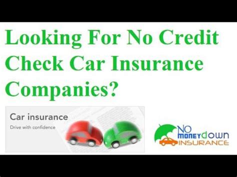Currently, there are only three states that don't allow insurance companies to use a driver's credit score as a rating factor to determine premiums. How to Find Car Insurance with No Credit Check Quote, Coverage, Policy, Providers