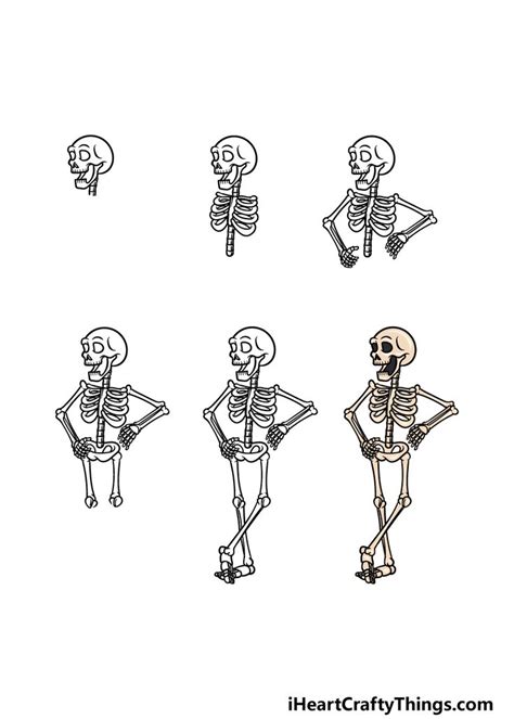 Skeleton Doodle Easy Simple Skeleton Drawing Skeleton Drawings