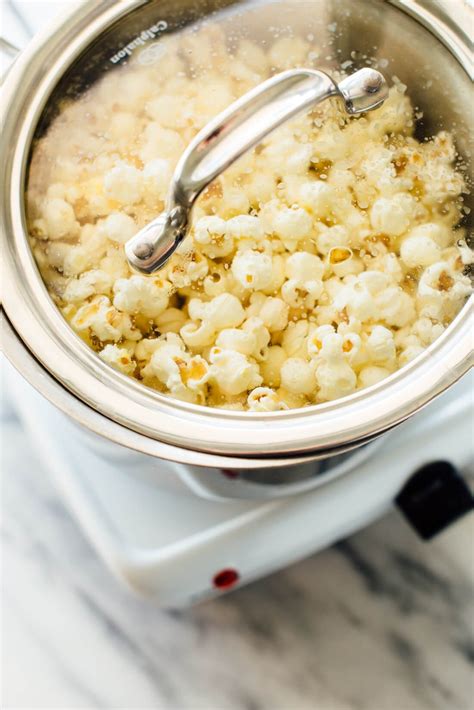 Popcorn Popping On Stove