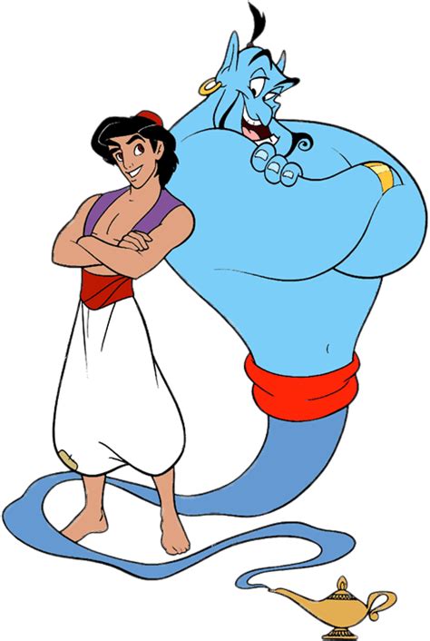 Aladdin And Genie Host One Saturday Morning By Hamursh On Deviantart