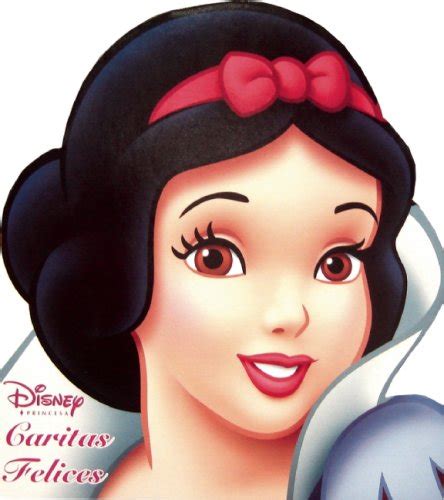 Caritas Felices Blanca Nieves Happy Faces Snow White Disney Princesa
