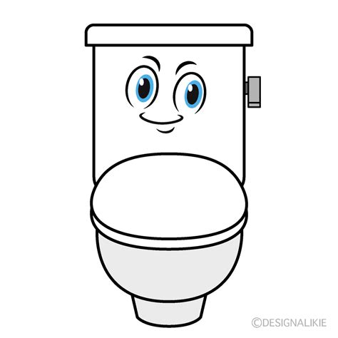 Toilet Bowl Cartoon Free PNG ImageIllustoon