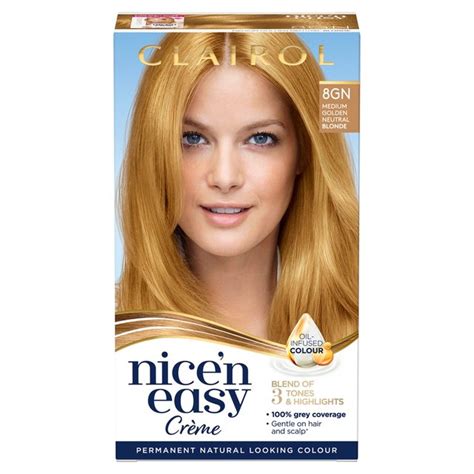 Morrisons Nice N Easy 8gn Natural Medium Golden Neutral Blonde