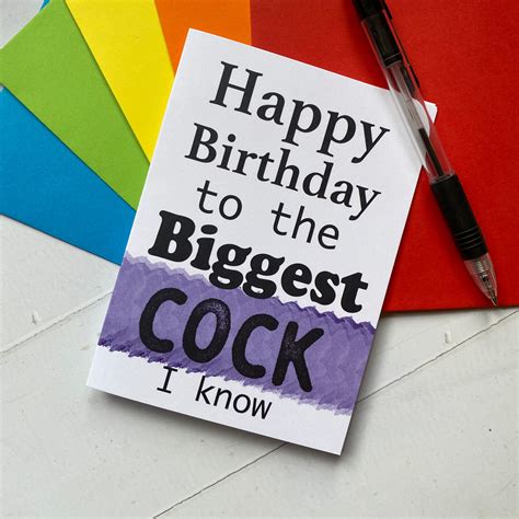 Adult Birthday Card Funny Birthday Card Humorous Adult Etsy