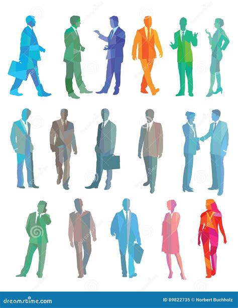 Colorful Group Of People Stock Vector Illustration Of People 89822735