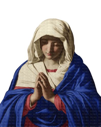 La Vierge Marie En Prière Catholicisme Christianisme Sainte Free