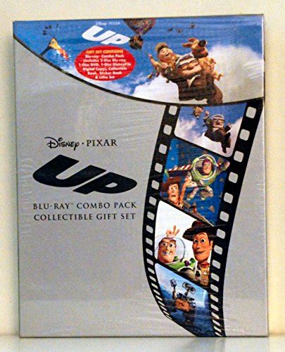 Disney Pixar Up Blu Ray Combo Pack Collectible T Set