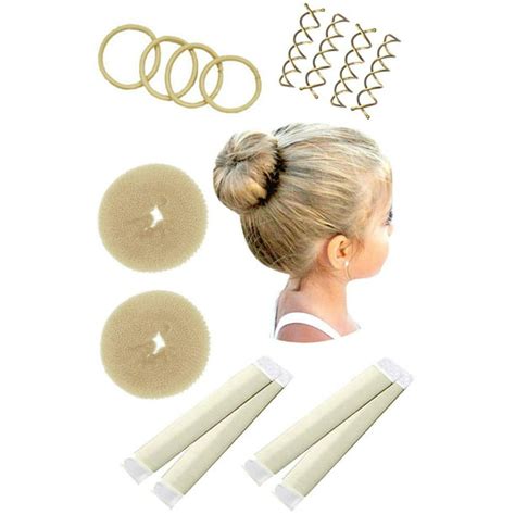 Hay 12 Piece Hair Bun Maker Easy And Fast Small Bun Tool Best Sellers