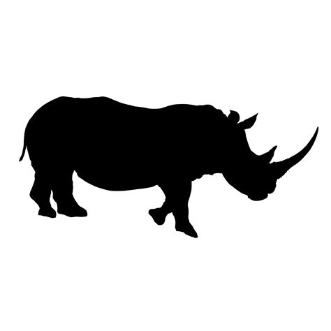 Rhino Rhinoceros Vector Eps Download Free Vector Art Stock Graphics