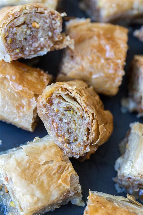 Easiest Rolled Baklava Recipe Momsdish