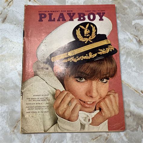 Playboy August 1966 Vintage Magazine CENTERFOLD Values MAVIN