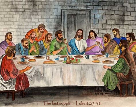 Jesus Last Supper Clipart Clip Art Library Last Supper Art
