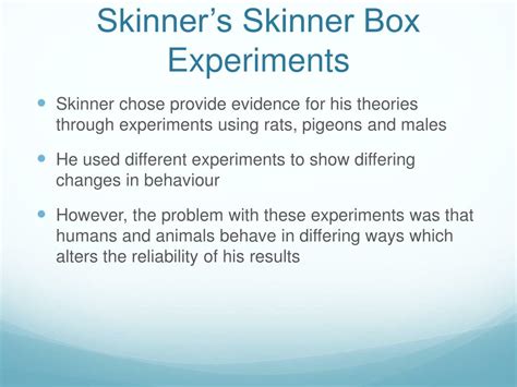 Ppt Bf Skinner Powerpoint Presentation Free Download Id1976512