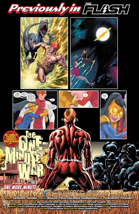 The Flash 796 6 Page Preview And Covers Released By DC Comics