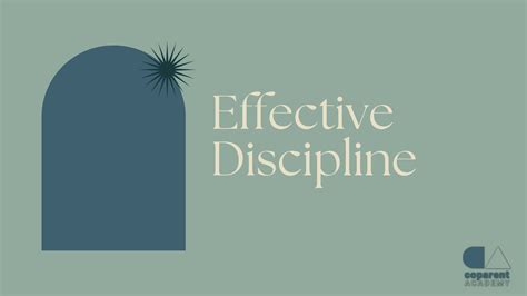 Effective Discipline Coparent Academy